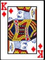 Carte roi de coeur